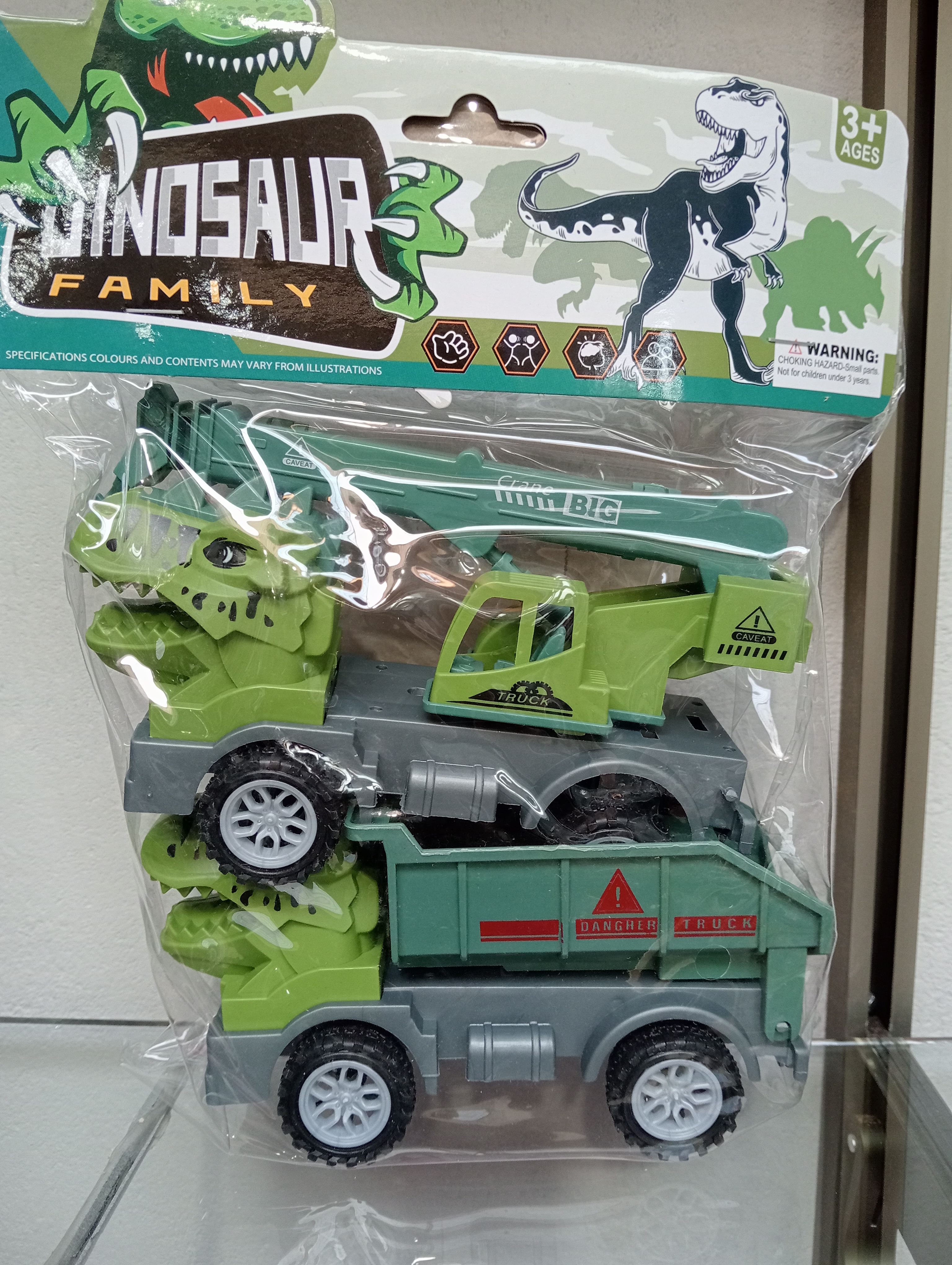 PACK CAMION DINOSAURIO