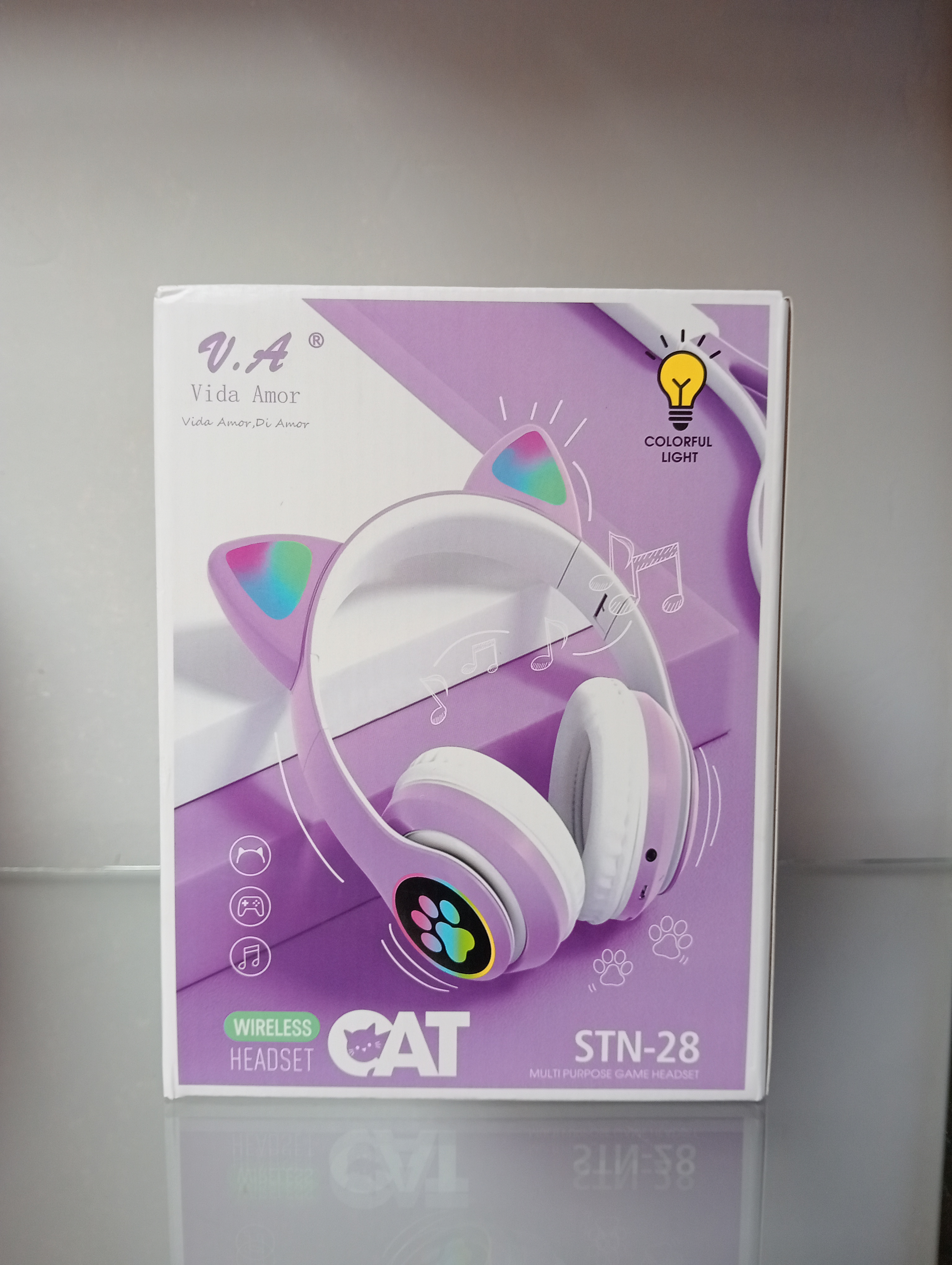 AUDIFONO GATITO BLUETOOTH
