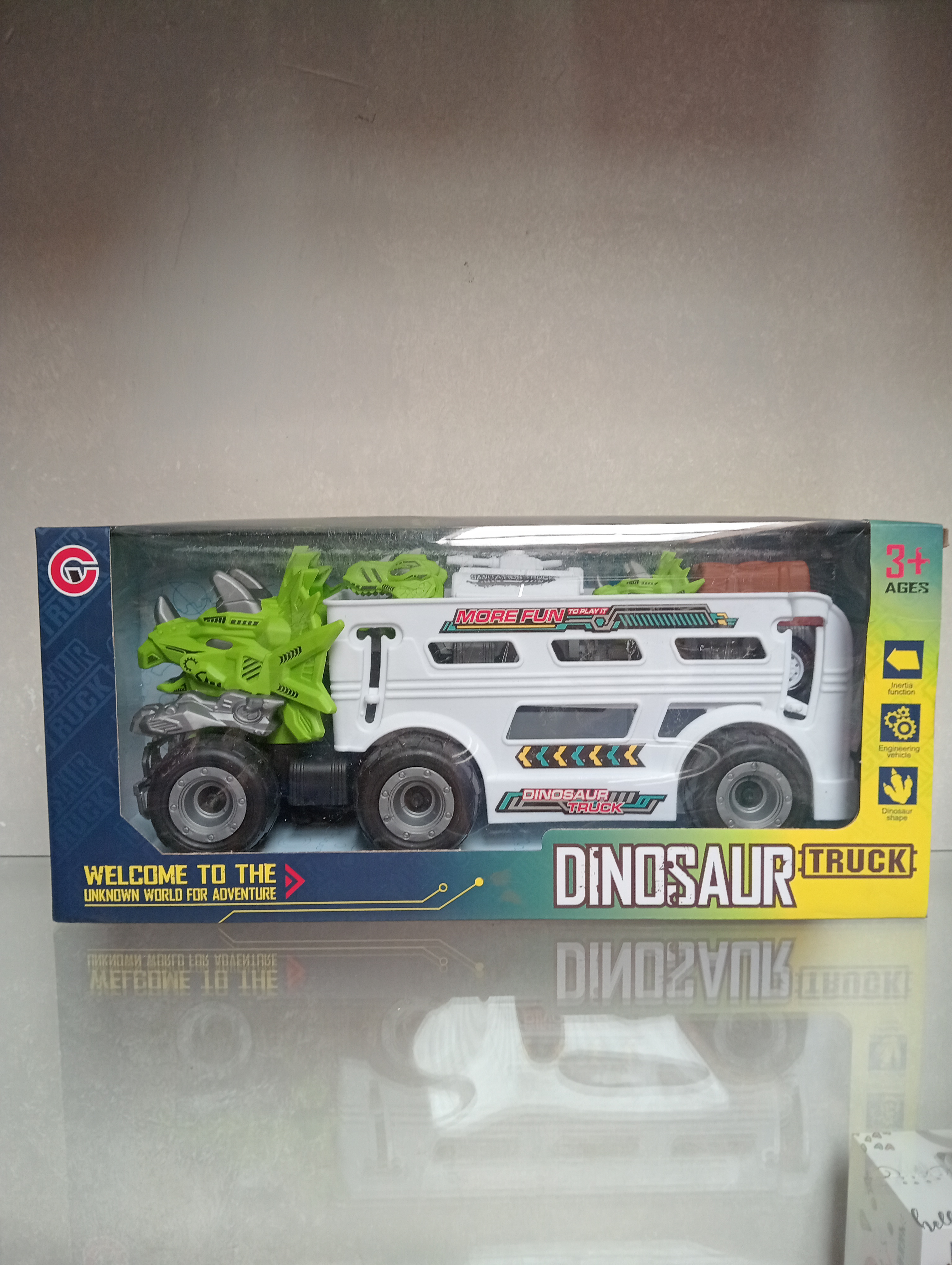 CAMION TRUCK DINOSAURIO