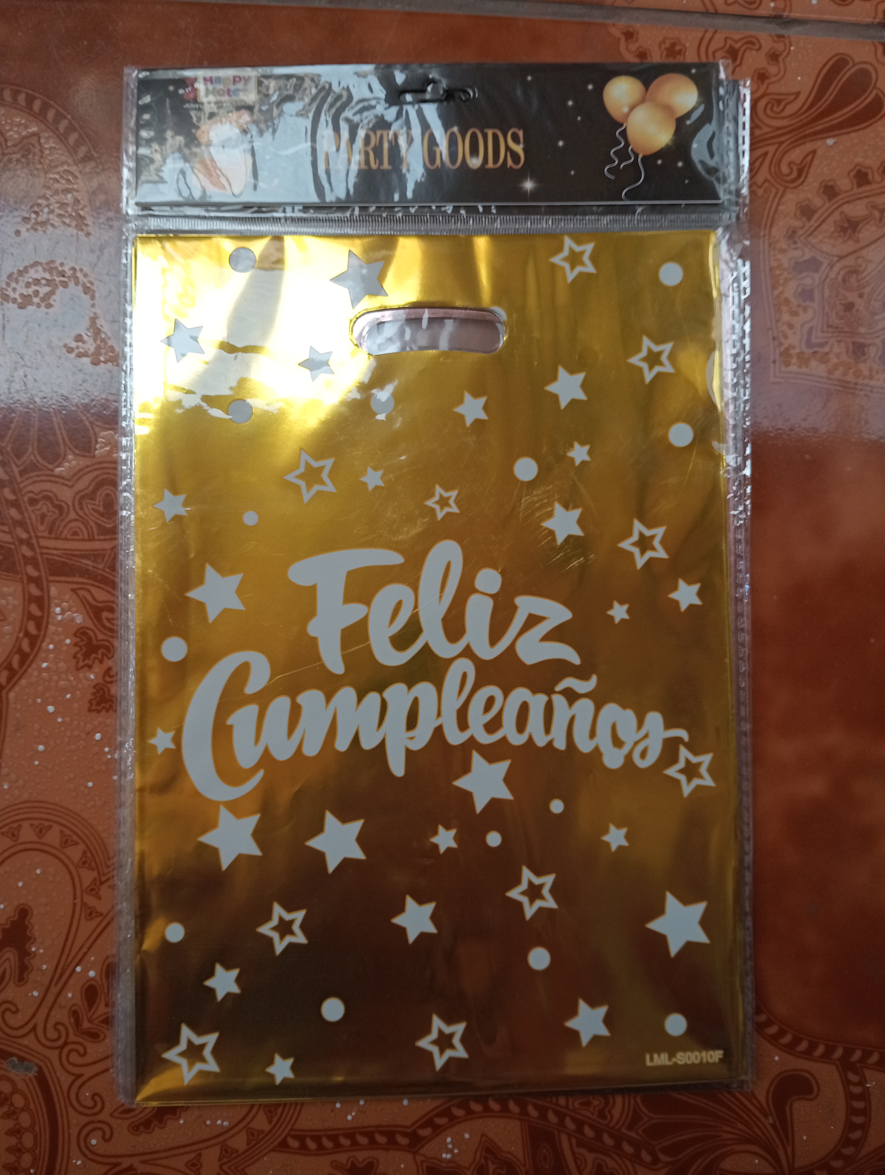 BOLSA CUMPLEAÑOS