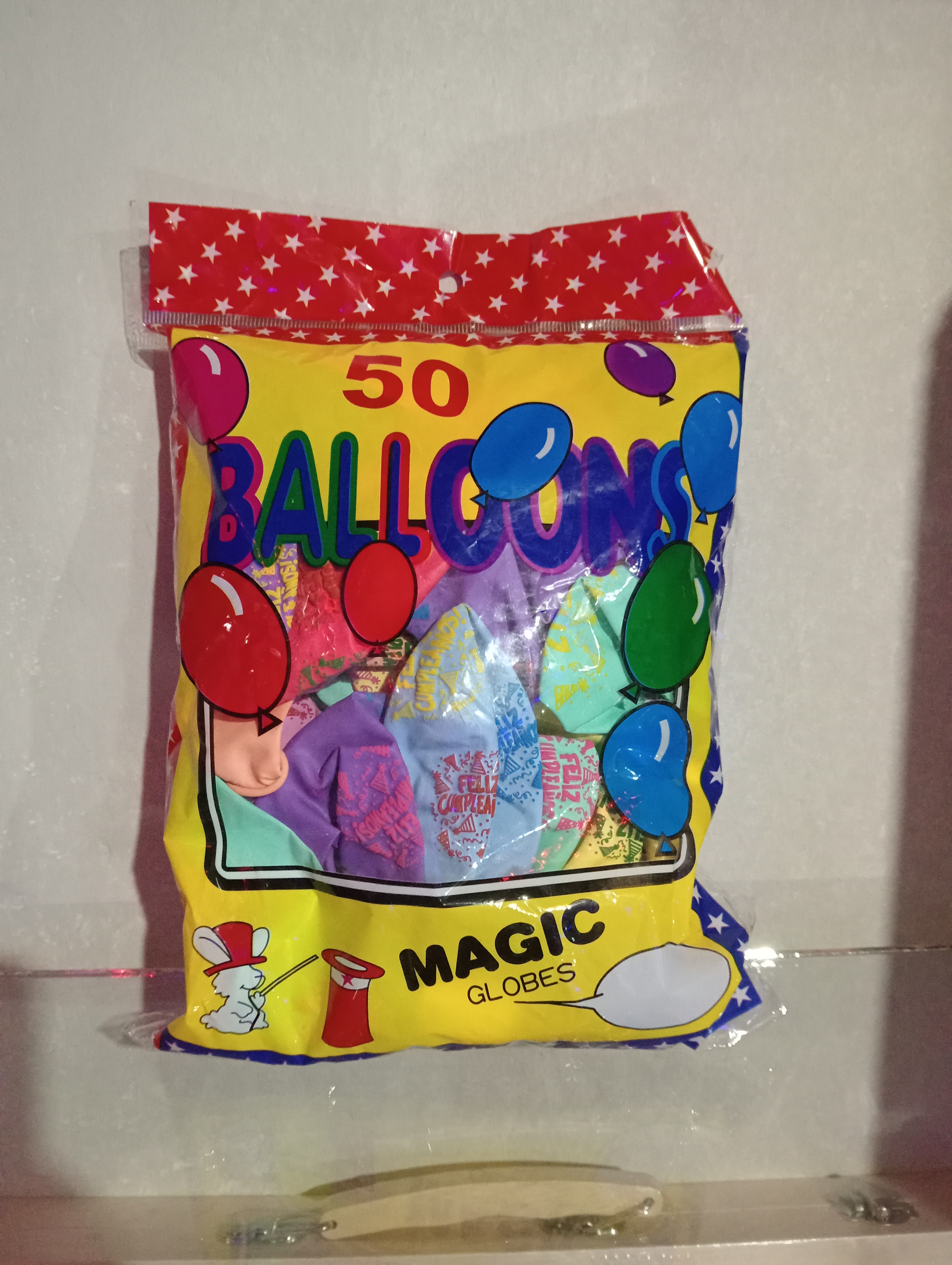 GLOBOS FELIZ CUMPLEAÑOS